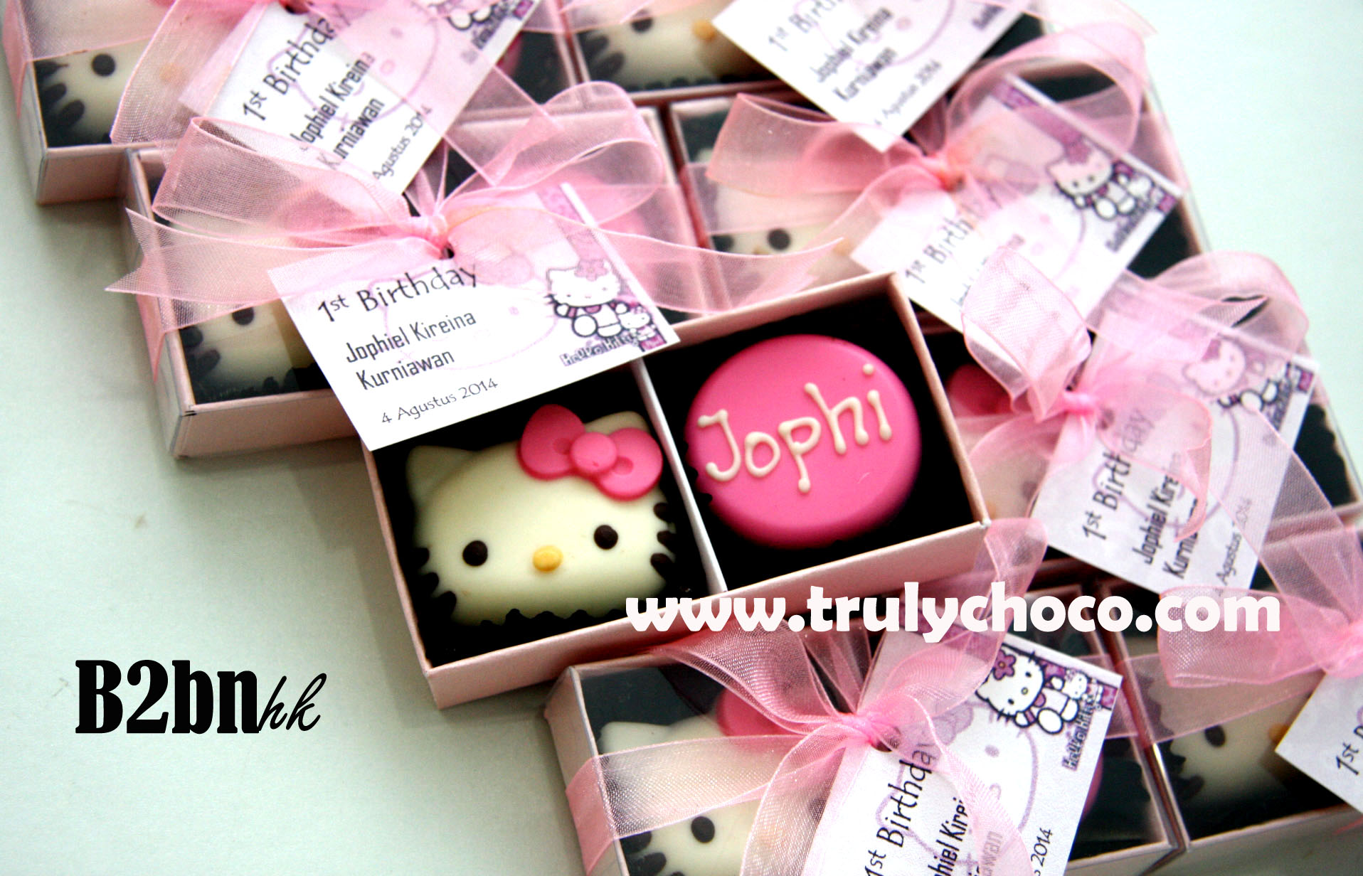 Coklat Hello Kitty TrulyChoco Handmade Chocolate