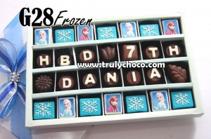 kado ulang tahun anak perempuan coklat frozen