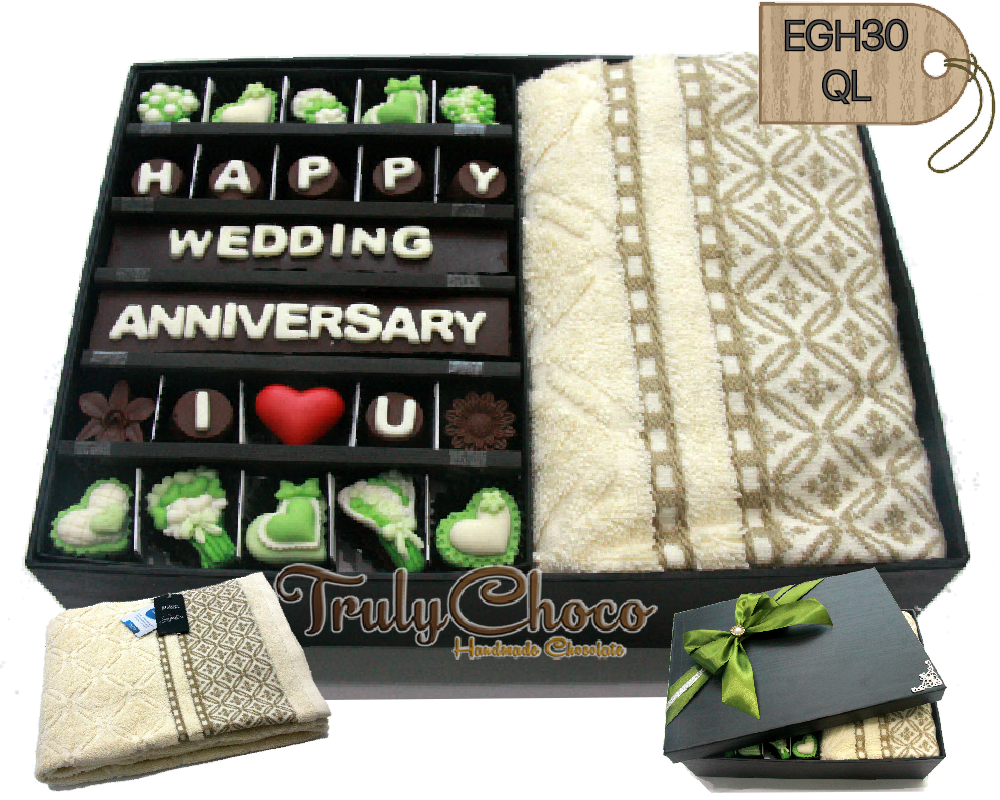Gift anniversary suami | TrulyChoco, handmade chocolate